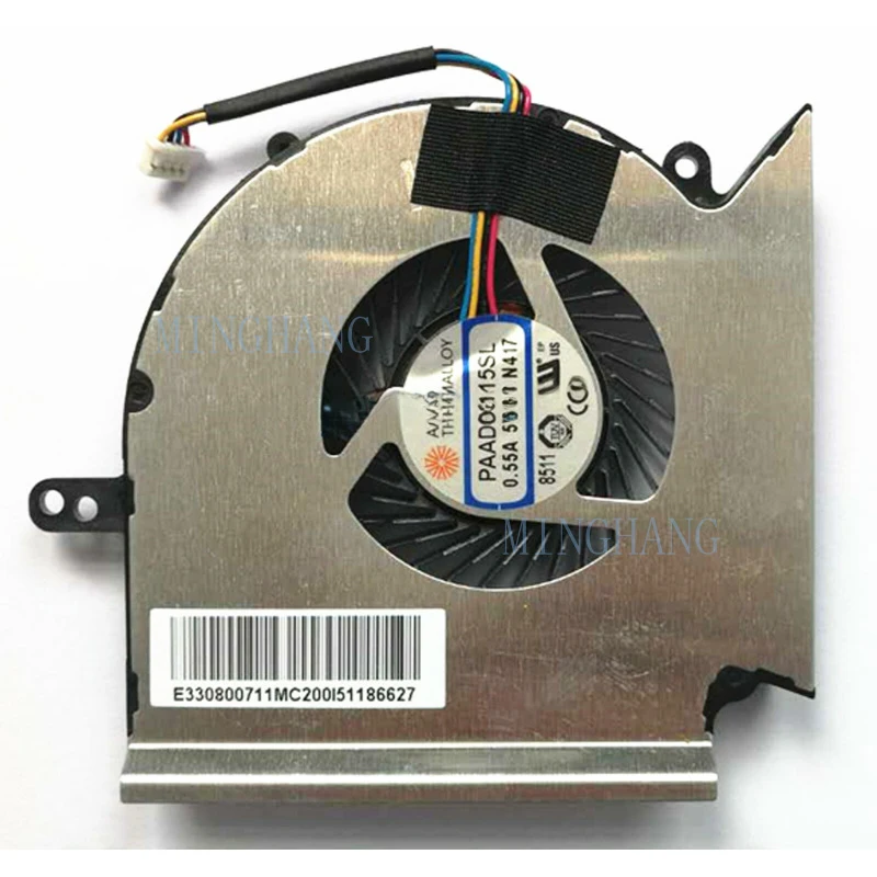 M  New for MSI GE75 Raider GL75 GP75 Leopard MS-17E2 CPU & GPU Cooling Fan