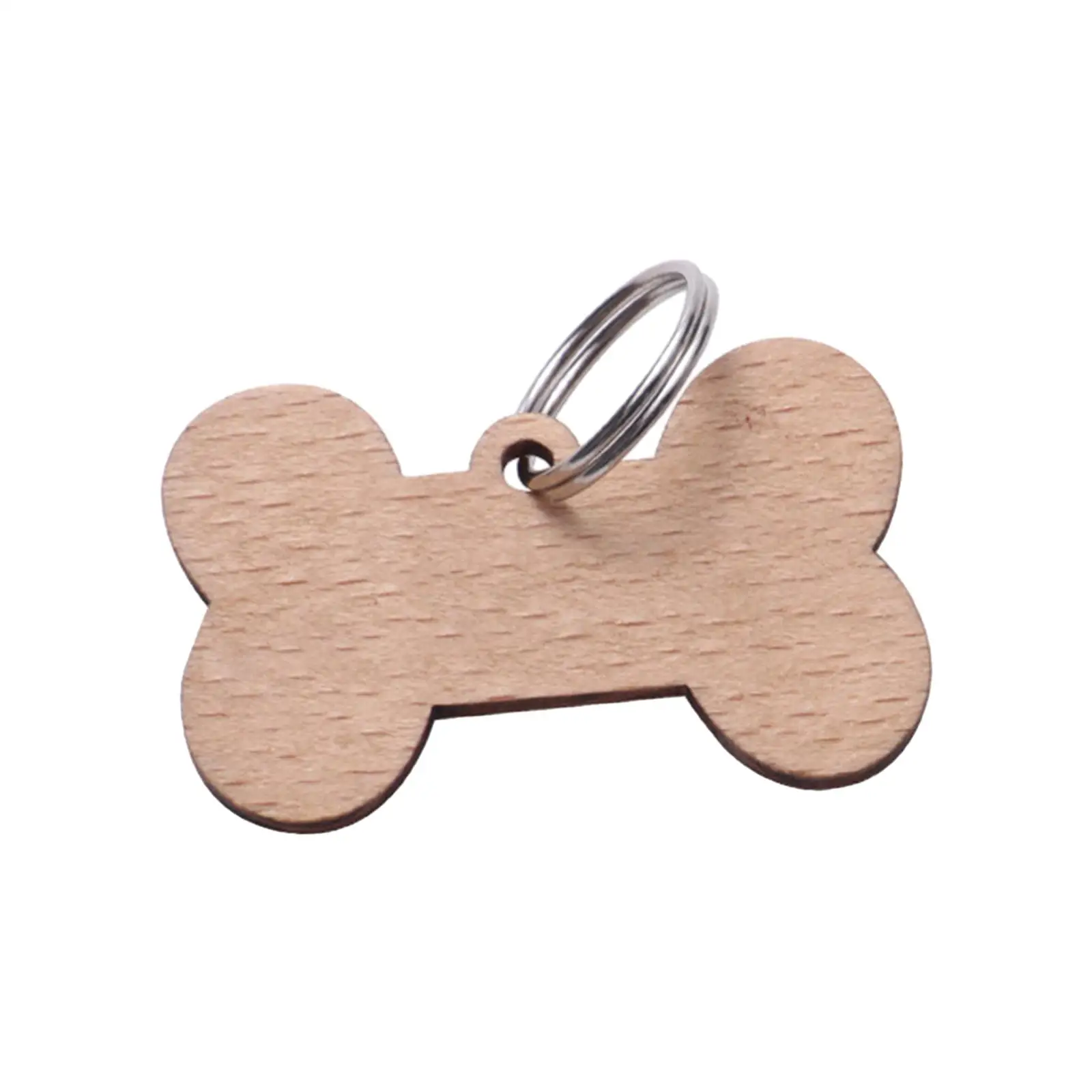 2 Xonafgewerkte Dog Tag Gepersonaliseerde Huisdieren Tag Handwerk Telefoonnummer Label Huisdier Benodigdheden Plakjes Cadeau Tags Ketting Hanger Houten Uitsparingen