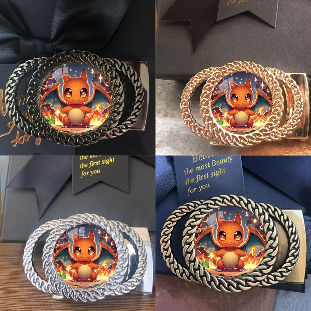 Mysterious Fire-breathing Dragon Automatic Ratchet Belt Buckle Fashion Personalized Waist Accessory Best Gift for Friends