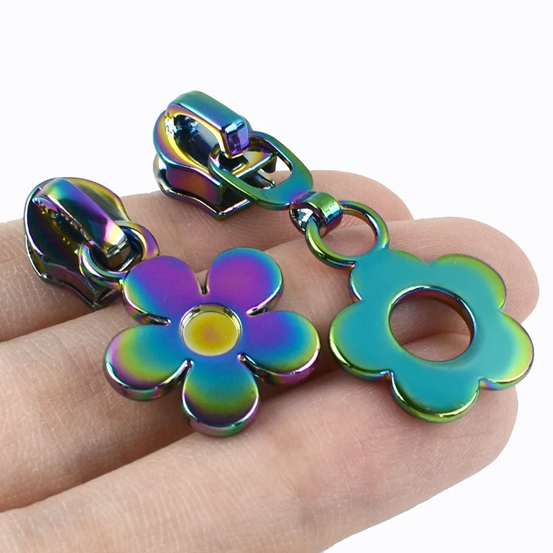5/10/20 Piezas 5 #   Deslizadores de Cremallera de Nylon, Tiradores Decorativos para Cremalleras, Repuestos para Costura DIY, Accesorios para Bolsos, Abrigos y Prendas