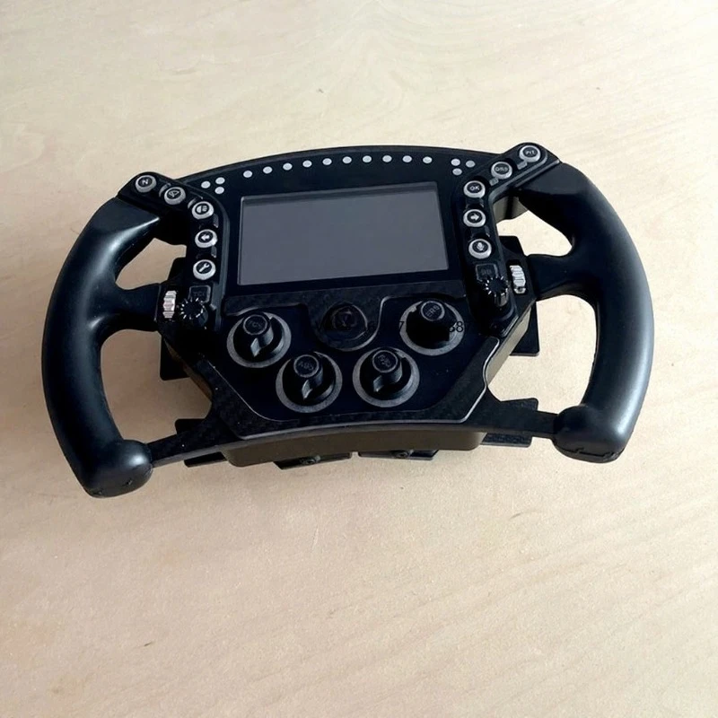 

Рулевое колесо премиум-класса Sim Racing Simulator с вибрационным комплектом обратной связи и подставкой для максимального игрового опыта