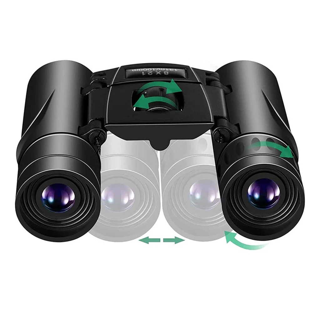 Binoculars Mini Pocket Binoculars Import Full Optical Glass Mini Binoculars Foldable for Opera Concert