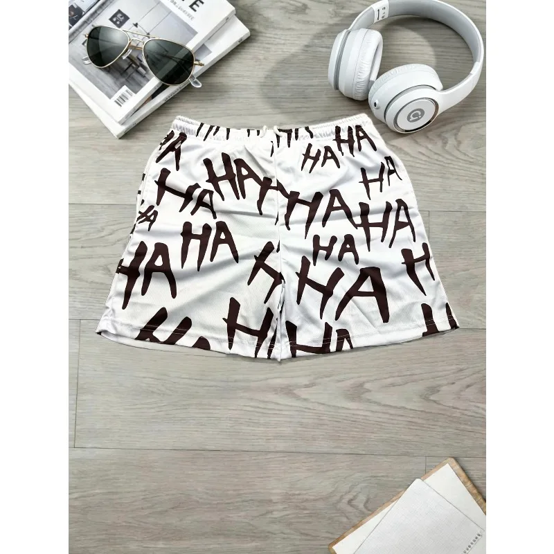 

Men's New HAHA Shorts, Quick Drying Beach Shorts, Basketball Shorts, Gym Exercise Quick Drying Shorts, Running Shorts