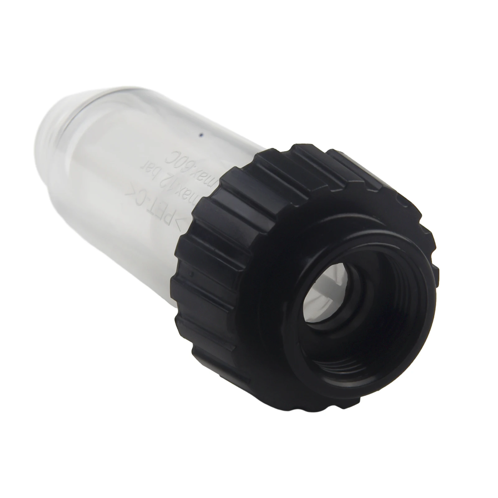 Filtro de Entrada de Agua Transparente 3/4 para Lavadoras a Presión KARCHER K2 K3 K4 K5, para Recipientes de Agua, Cisternas y Depósitos de Retención