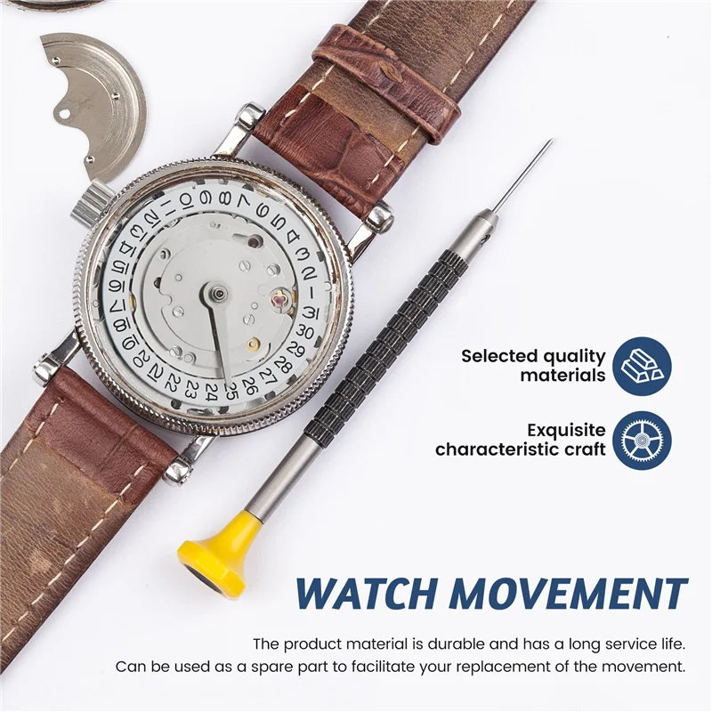 AA87 2813 حركة أوتوماتيكية ميكانيكية بتوقيت جرينتش بأربعة عقارب، يمكن تعديل يد الساعة بشكل مستقل، ملحقات الساعة