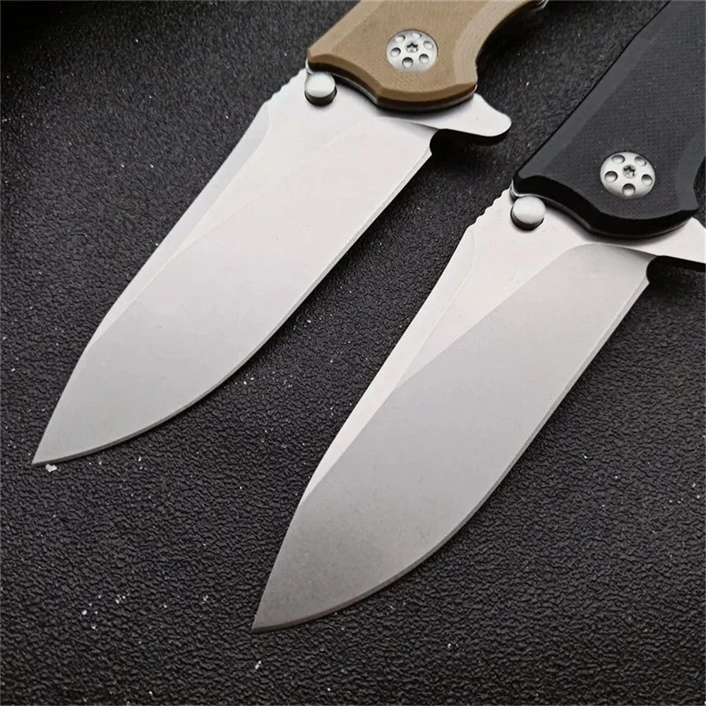 NEW 0562 Bearing Flipper Folding Knife 5cr15mov Blade G10 Handle Outdoor Camping Hunting Knives Pocket Tactical Rescue EDC Tools