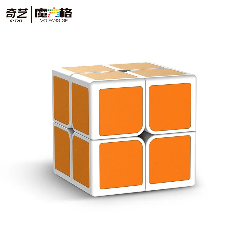 Qiyi OS Cube 2X2 Magnetische Magic Speed Cube Stickerless Professionelle Zappeln Spielzeug Qiyi 2X2 OS Cubo Magico Puzzle