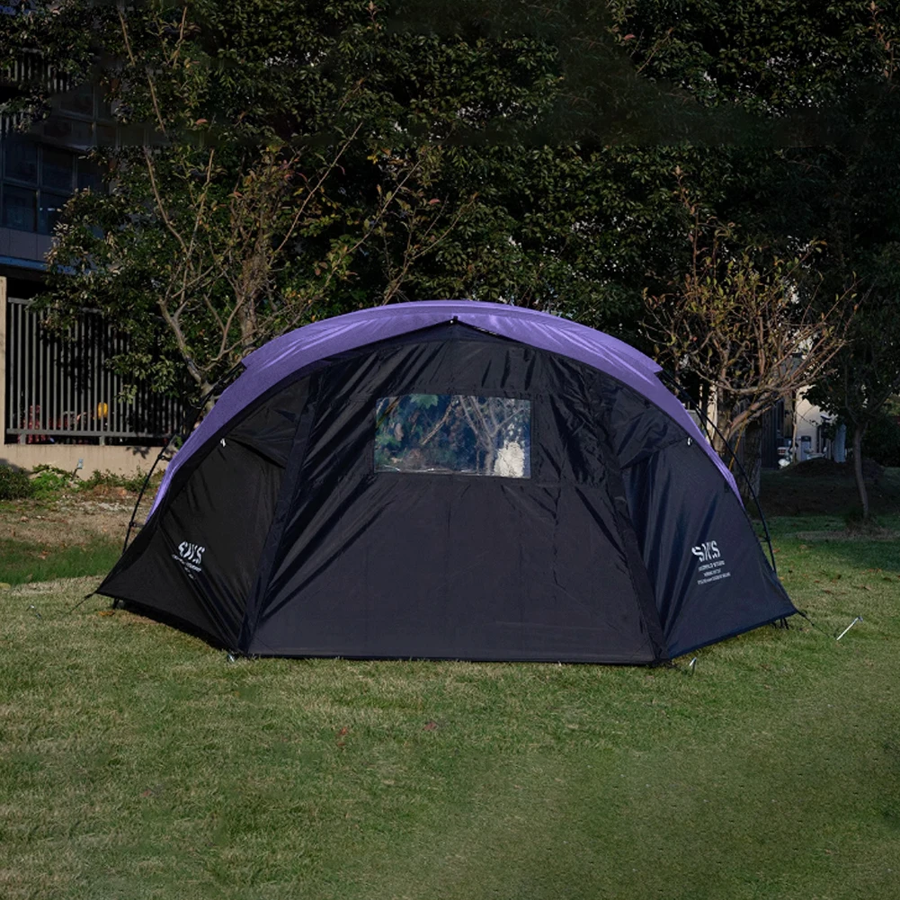 خيمة توسيع التخييم في الهواء الطلق 2 شخص الرحلات المأوى خيمة مقاوم للماء التخييم خيمة النوم لتوسيع مساحة الخيمة