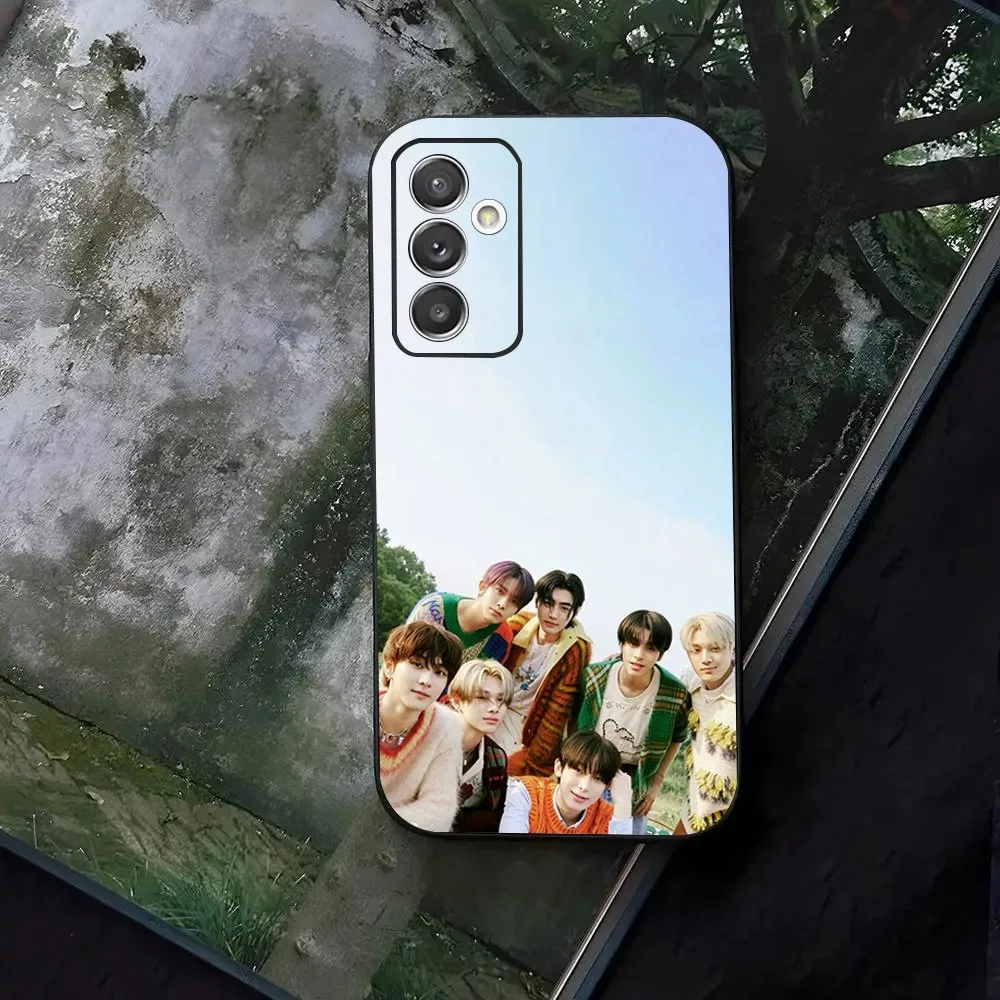 KPOP ATEEZ Phone Case For Samsung Galaxy A13,A21s,A22,A31,A32,A52,A53,A71,A80,A91 Black Cover