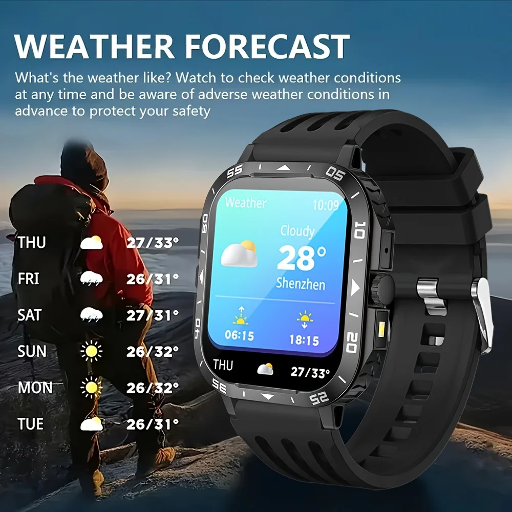 Smart Watch, Premium, with Multi-Sports Modes/Call Reminder/Message Reminder/Music Control And More Functions