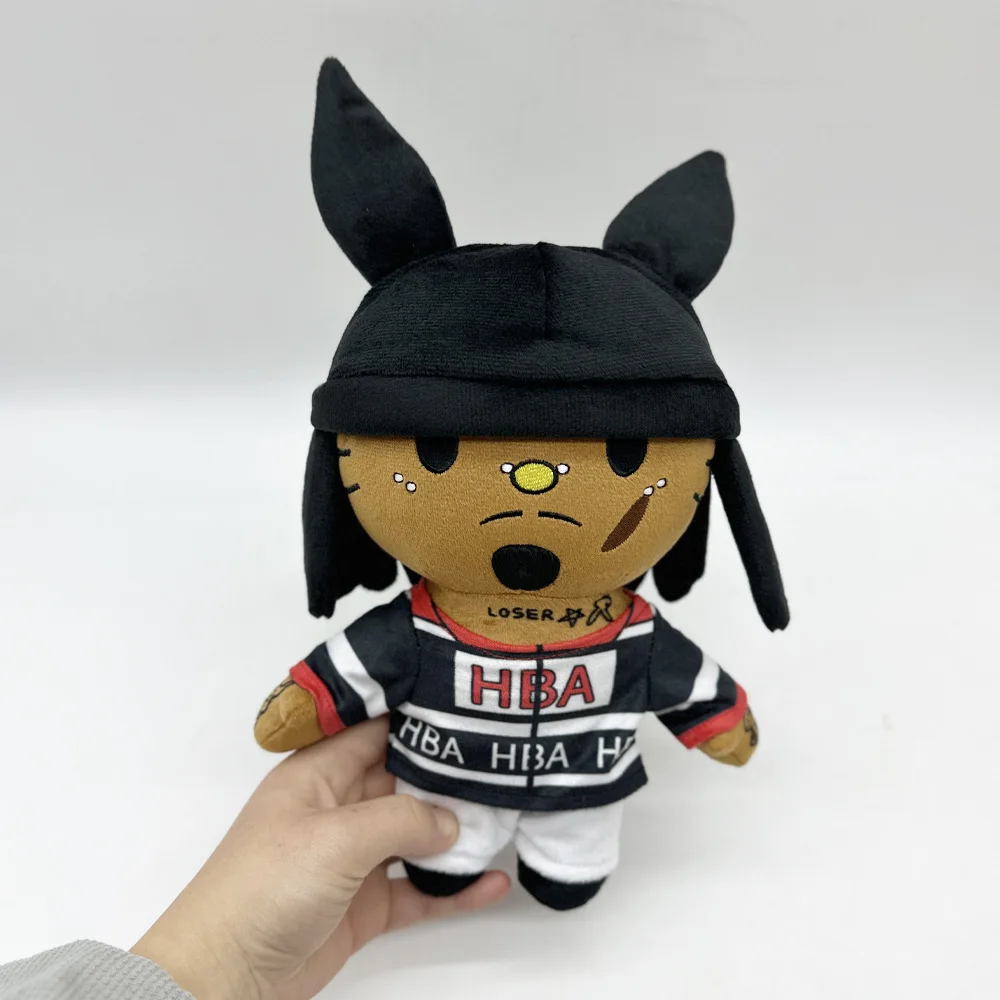 Hello Kitty jako Playboi Carti Pluszowa lalka Plushies Wypchane zabawki Urocze dzieci Chłopcy Dziewczynki Prezenty świąteczne