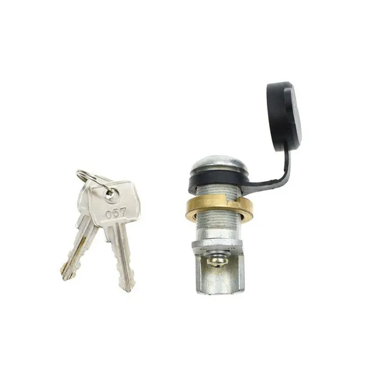 Zinc Alloy Tongue Lock With Barrel Lock Key For Ifor Williams Knott Avonride Trailer Hitch Locks Trailer AccessoryTrailer Lock