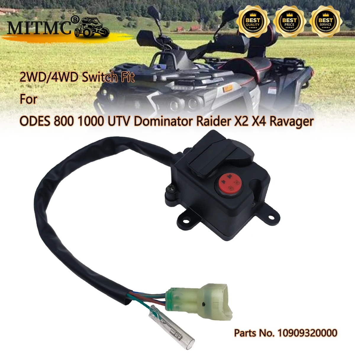 

2WD/4WD Switch Fit For ODES 800 1000 UTV Dominator Raider X2 X4 Ravager 10909320000