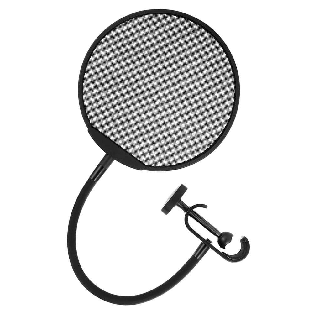 

Steel Mesh Wind Guard Shield Microphone Noise Filter Prevention Mic Spit Protector Recording Studio Equipment