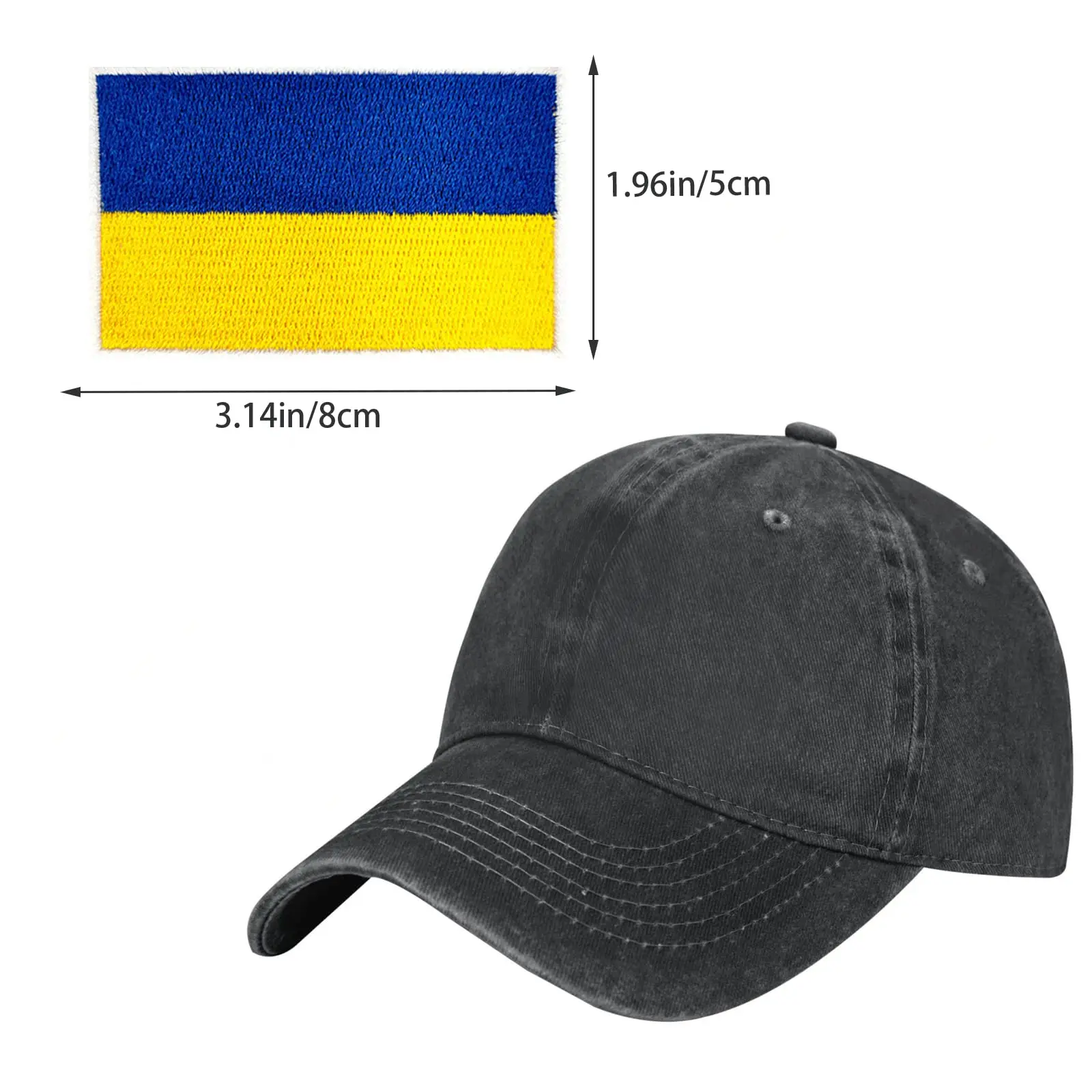 Ukraine Flag Baseball Caps for Men Women Trucker Hat Ukrainians Decorations Daily Outdoor