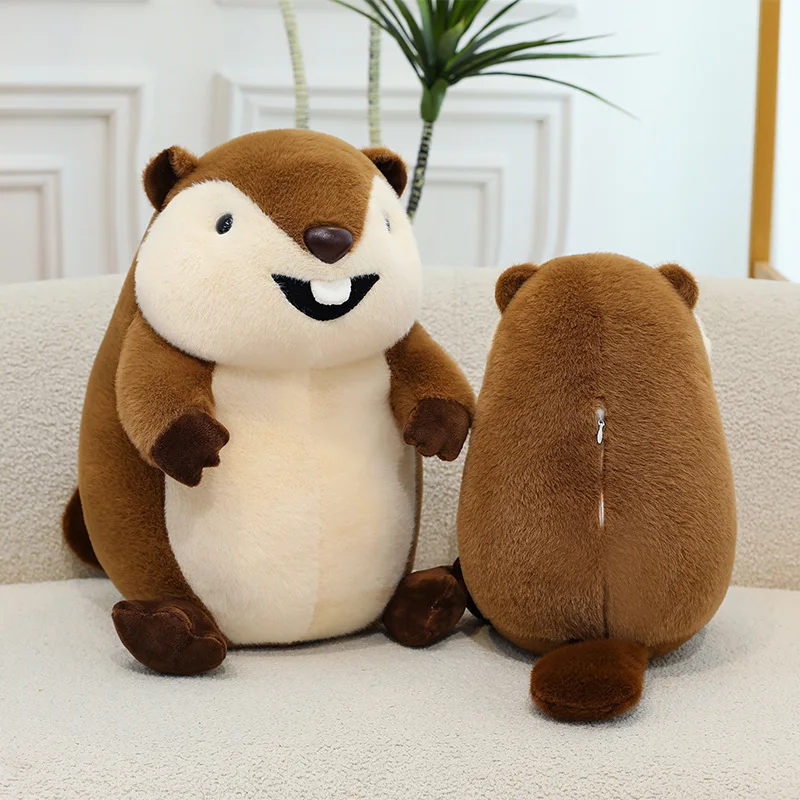 30/40cm Animal relleno regordete marmota juguete de peluche lindo abrazable Marmota Bobac peluches almohada cojín regalo Adorable para niña niño