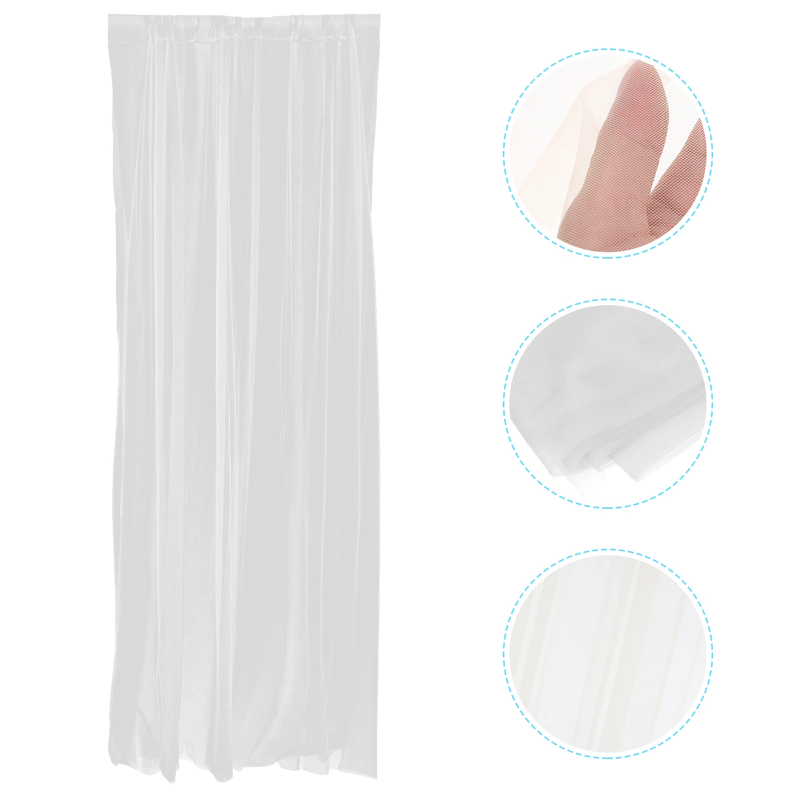 

Tulle Backdrop Curtain Wedding Photography Backdrop Drapes For Party Shower Banquet Decoration Nylon Reusable Elegant