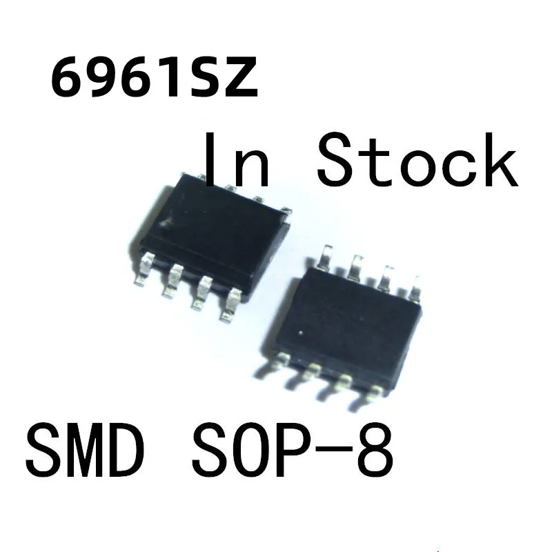 10PCS/LOT 6961SZ FAN6961SZ SG6961SZ SOP-8 LCD power IC In Stock