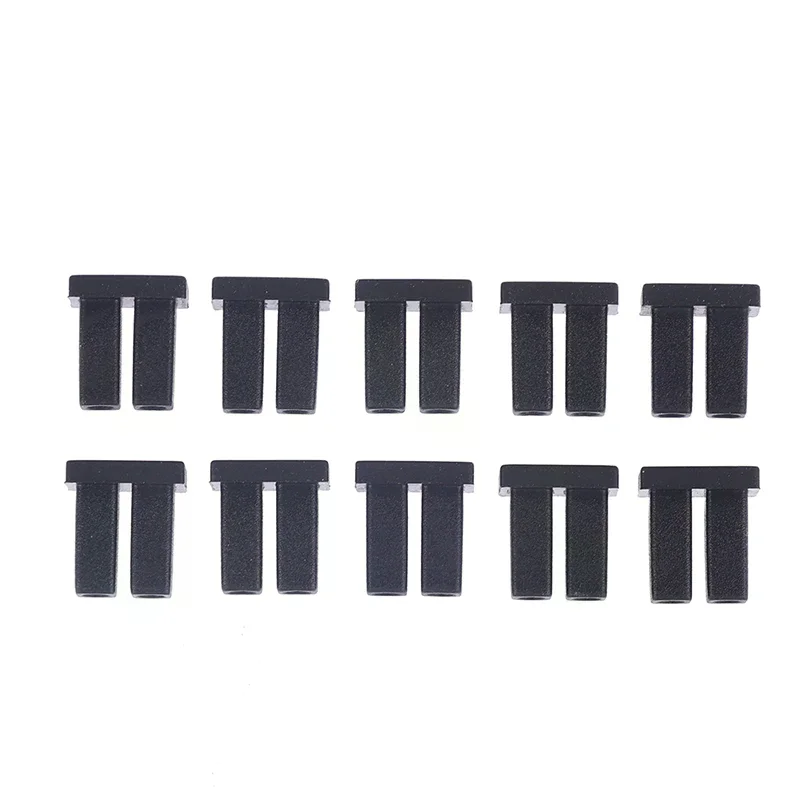 

10pcs/lot LC Optical Module Dust Plug SFP Fiber Module Protection Cover Optical Port Dust Cap Plug Protection Plug Dual Fiber