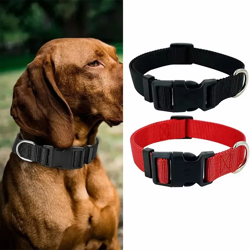 Pet Nylon Reflective Collar Cat and Dog Collar Adjustable Reflective Cat and Dog Collar