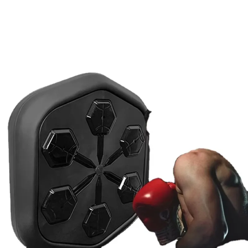 NEW YX Home Multi-Function Smart Connected Music Electronic Boxing Target Wall Mount Training Board Black