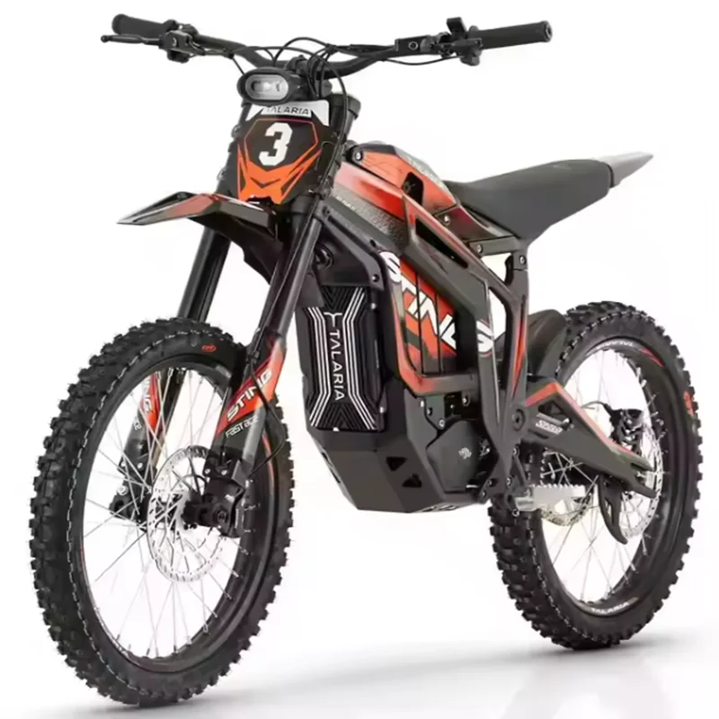 

MX4 60 В 8000 Вт Электродвигатель для бездорожья — литиевая батарея 36 В, 45 Ач, титановая вилка, односкоростные шестерни и стальной солнечный тормоз