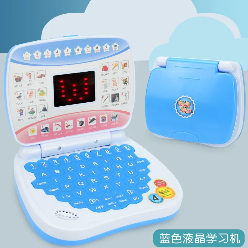 Learning Machine Laptop Computer Child Electronic Preschool Language Education Toys Gift Toddler Kid Developing Cognitive Skills