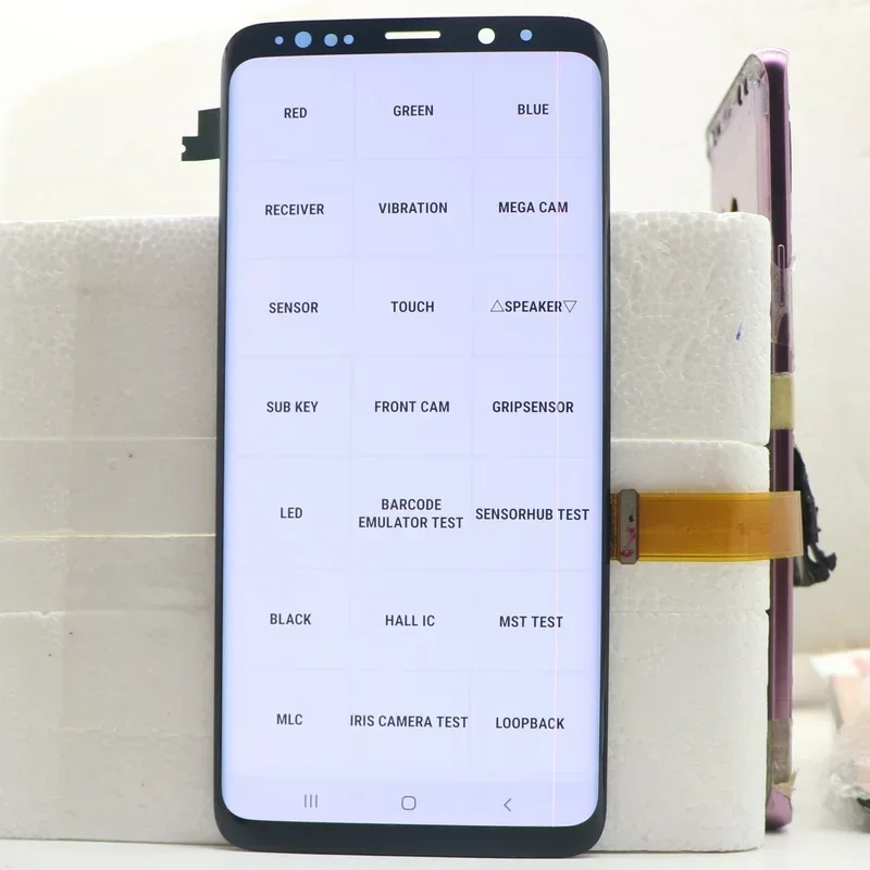 100%  AMOLED Display for SAMSUNG Galaxy S9 Plus G965 G965F SM-G965F/DS S9+ LCD Display Touch Screen Digitizer Repair Part