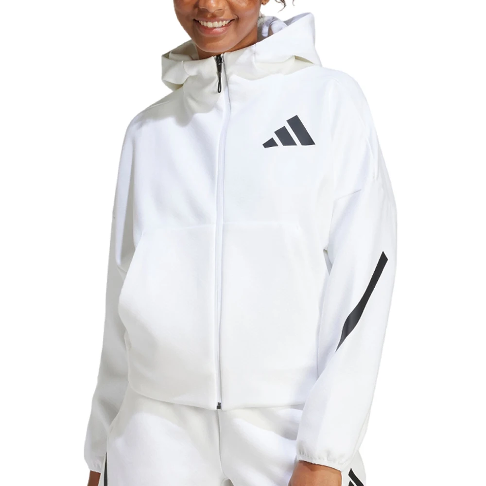 

Adidas Sportswear Collection Куртка с капюшоном на молнии Легкая ветрозащитная куртка для любителей фитнеса на открытом воздухе