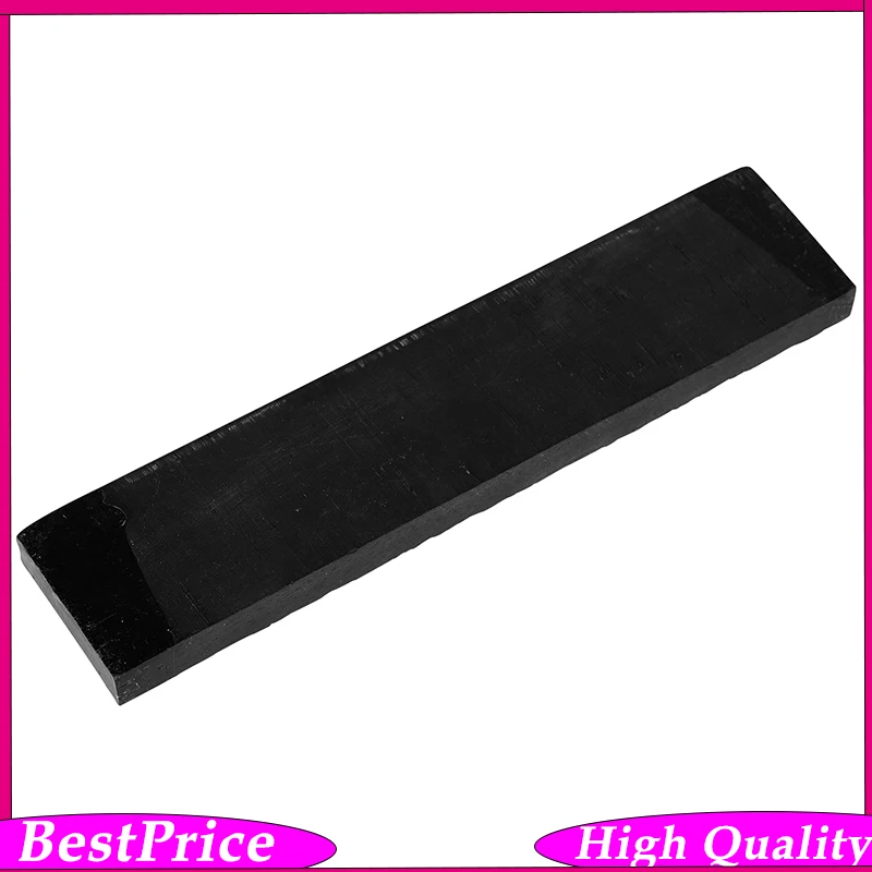 Musical Instrument Handle DIY Blank Y-81 – Ebony Wood Small Size Unfinished Craft Grade for Custom Instrument Parts & Repairs