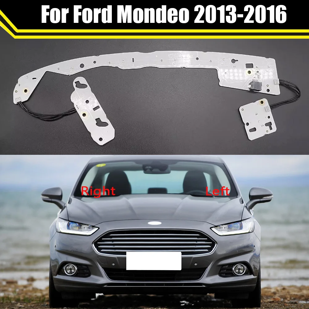 

Daytime Running Light Source For Ford Mondeo 2013-2016 DRL Headlight Light Guide Strip Daily Head Lamp Emitting Tube Auto Parts