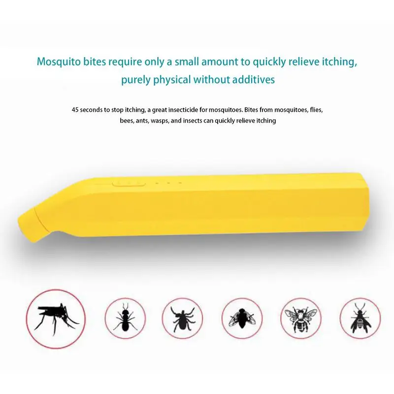 New Mosquito Anti-itch Pen Portable Antipruritic Skin Protect Device Baby Mosquito Anti-itch Remover Rechargeable Anti-itch Pen