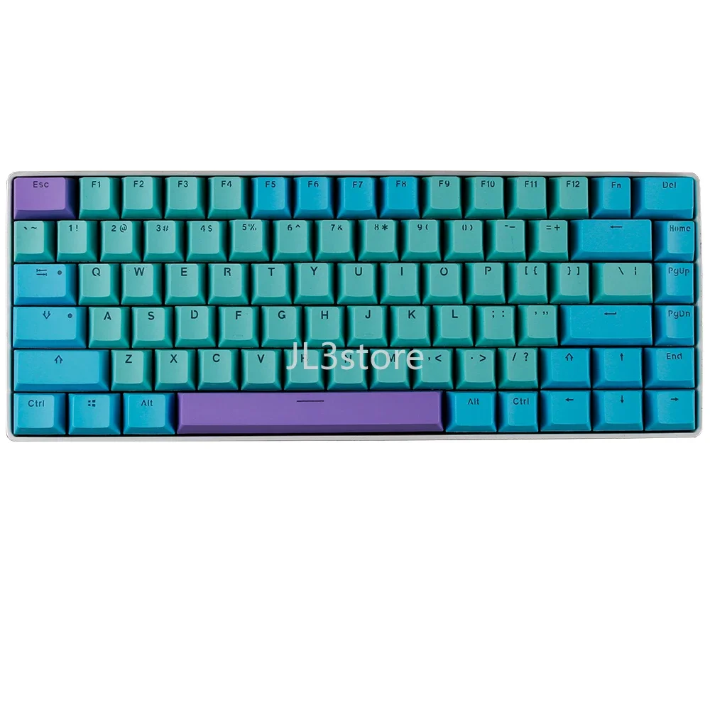 82-Key mechanical keyboard AK33/82/KBT RACE2 supplementary keycap PBT word transparent keycap