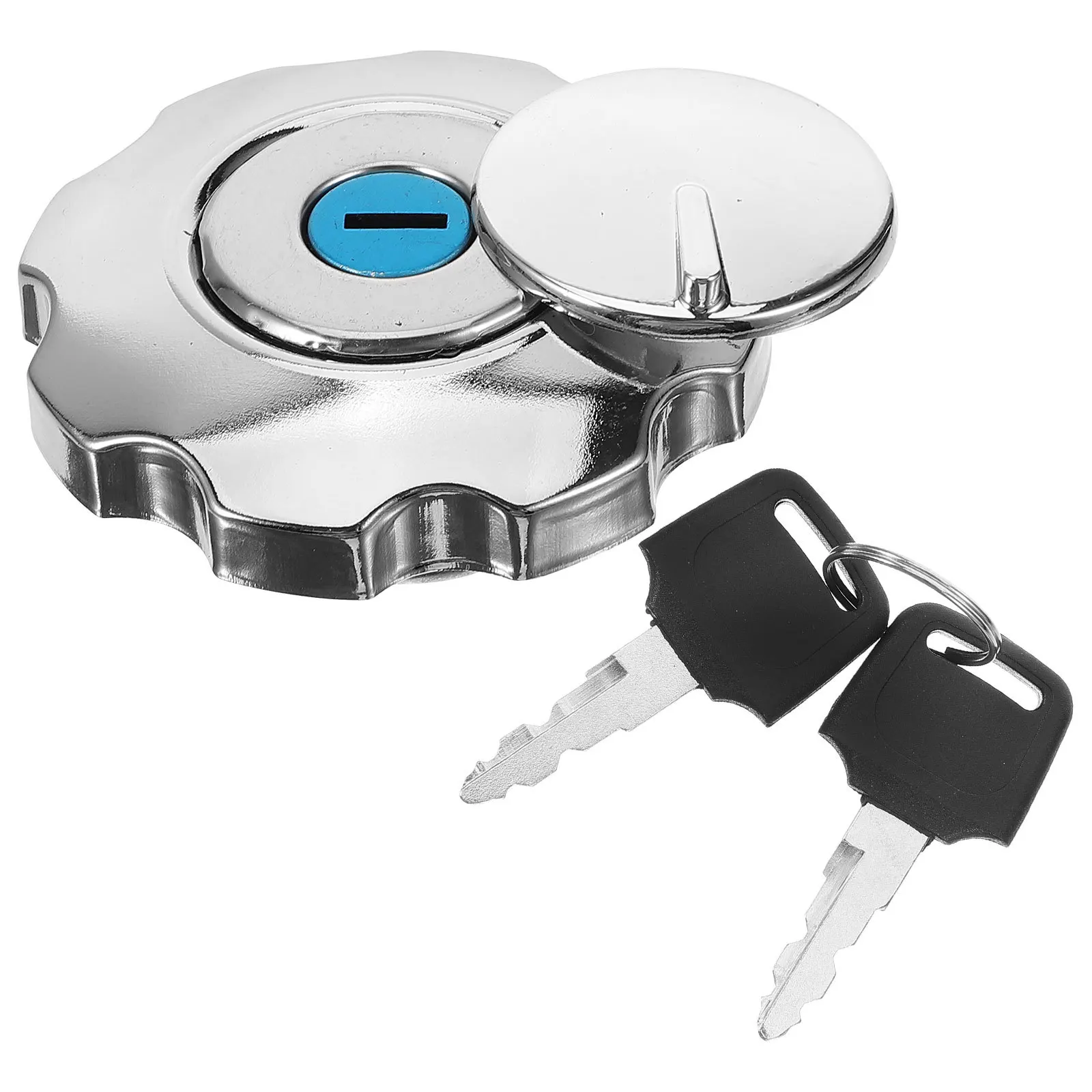 

Fuel Tank Cap Throttle Lock Key Z Locking Gas Lockable with Replacement Car Anti-theft