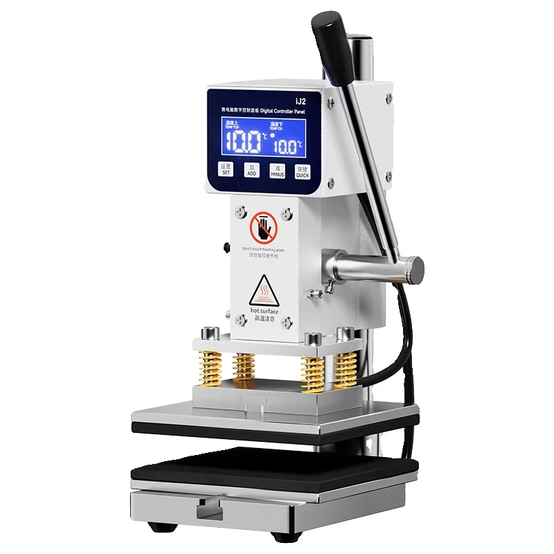Multifunctional Dual-Preheating Pressure-Holding Machine for Hot-Pressing Repair of Mobile Phone Screen and Back Cover Bracket F