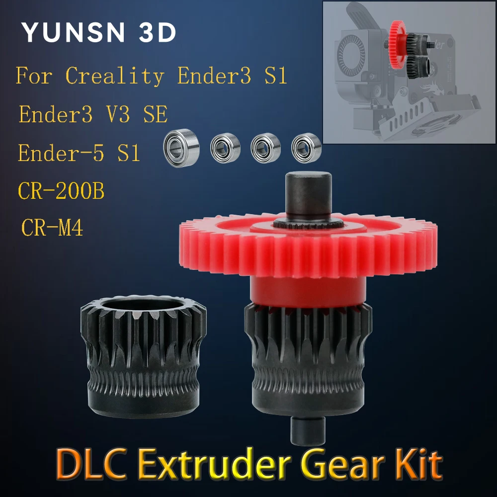 Upgrade Sprite Extruder Gear for Creality Ender3 S1 V3 SE Ender-5 CR-10 Smart Pro CR-200B CR-M4 3D Printer Accessories