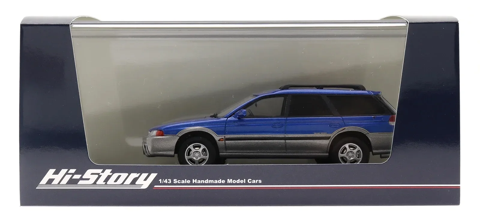 Hi Story-modelo de coche de resina con escaparate, SUBARU LEGACY GRAND WAGON 1/43, 1996, regalos de colección