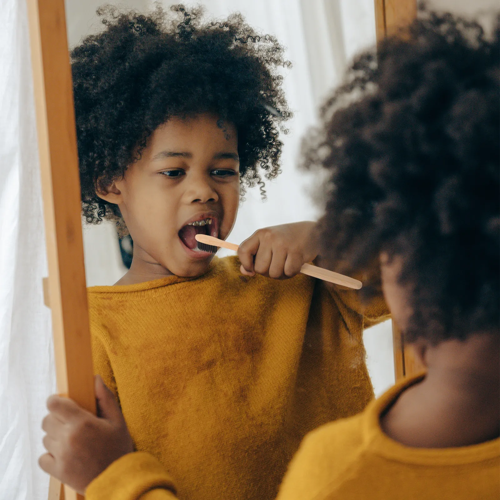 

15Pcs Soft Bristle Bamboo Toothbrush Travel Size Portable Ideal for Hotel Camping Trips