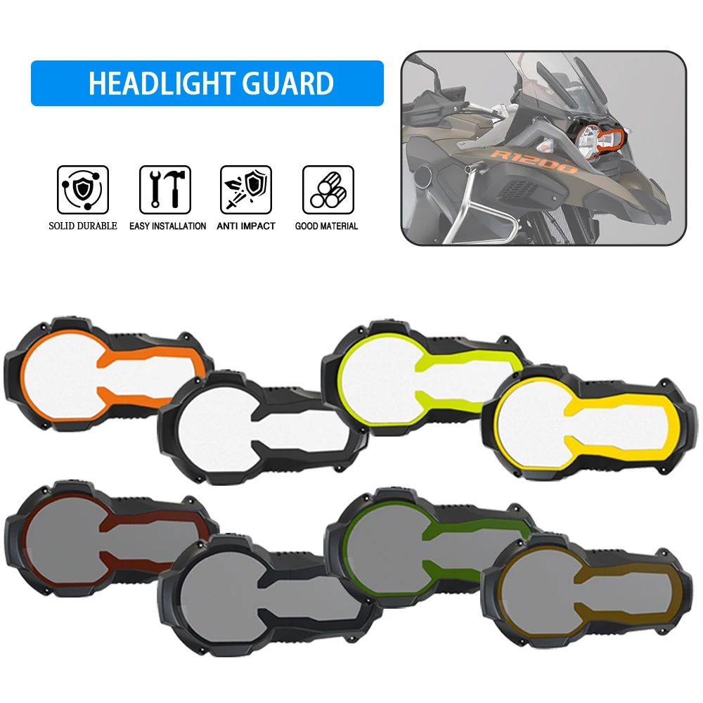For BMW R1200GS R1250GS Motorcycle Headlight Guard Protector Head Light Cover Protection For R 1250 1200 GS LC Adventure ADV