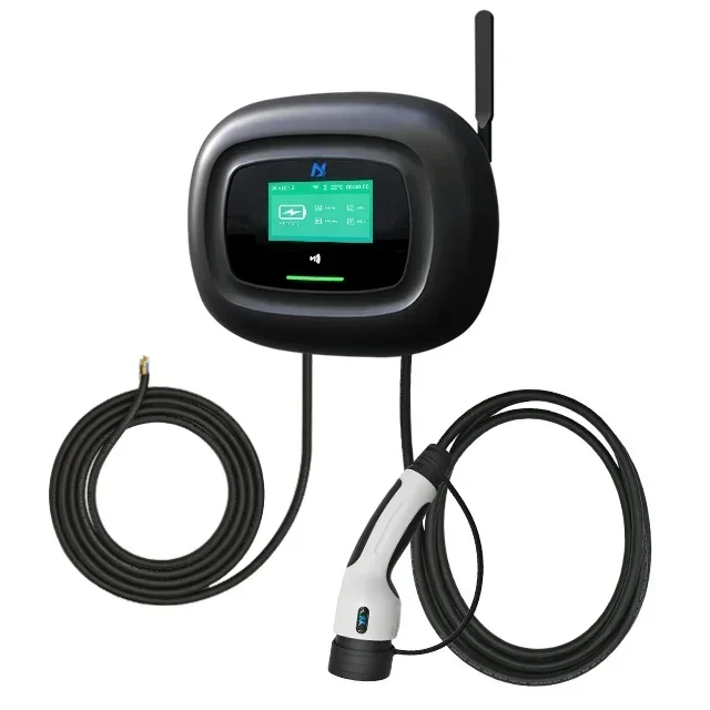 2025 Hot Sell  7Kw 11kw 16A 32A 32 Amp Type 2 1 level2 Home Electric Car Charger Ev Charging Station