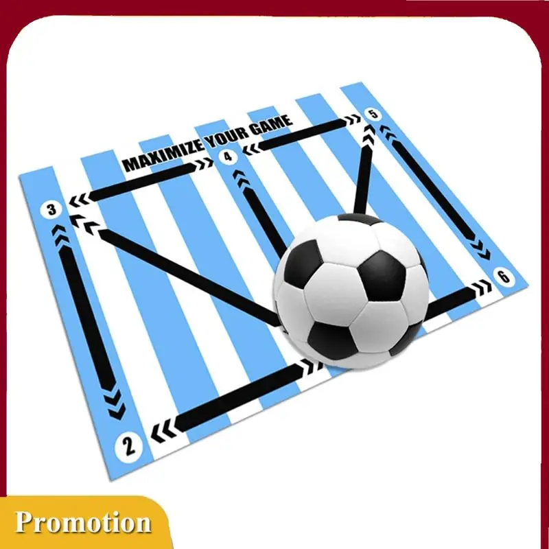 

Portable Football Footstep Training Mat Portable Training Mat Durable Soccer Training Mat For Ball Control And Dribbling