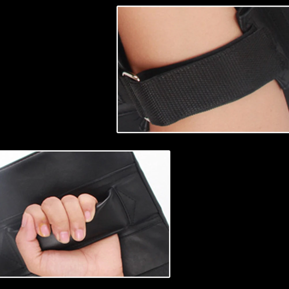 

1pcs Taekwondo Kick Pad Foot Target for Martial Kickboxing Training Durable PU Surface Wrist Strap Low High Kicks Practice