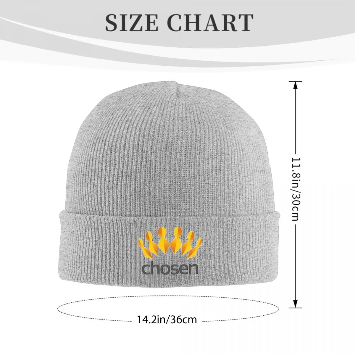 The Chosen Bonnet Hats Knit Hat Female Male Vintage Warm Beanie Hats Spring Gym Pattern Cap