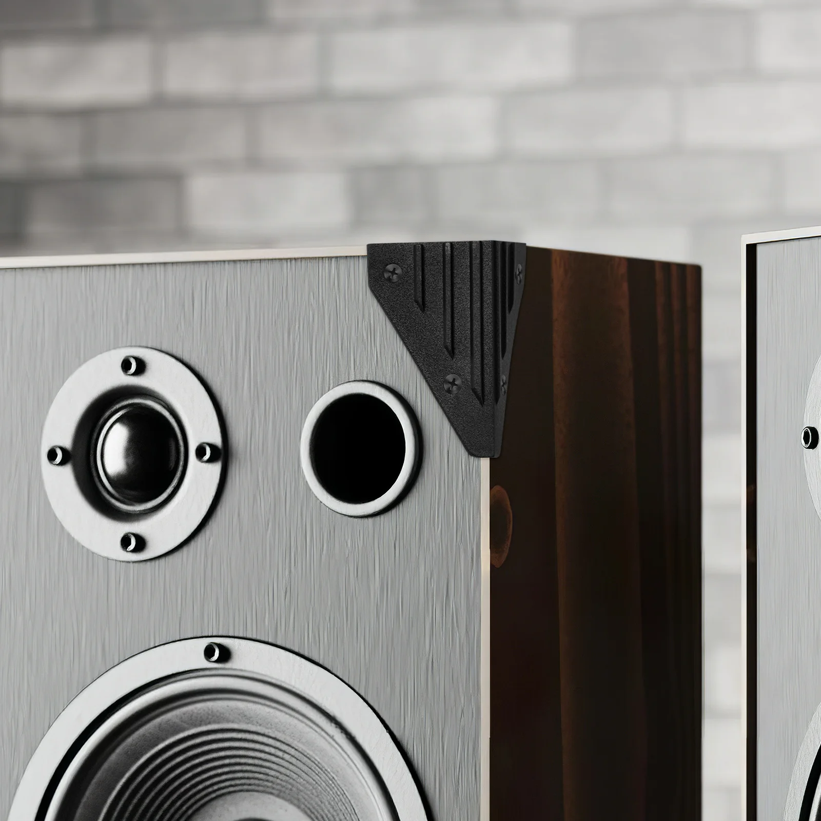 

8 pcs Speaker Accessories Durable Plastic Guards for Stage Speakers Right Angle Design Easy Installation Safety Protection