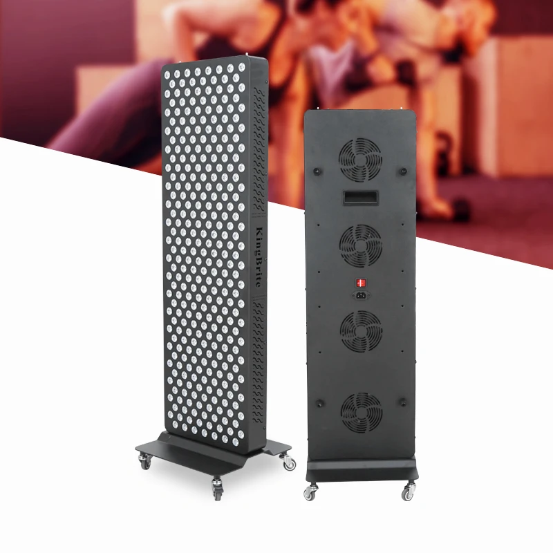 

Инфракрасная терапевтическая панель RLP300 V2 с импульсным красным светом, 1500 Вт, многоволновая, с колесной подставкой