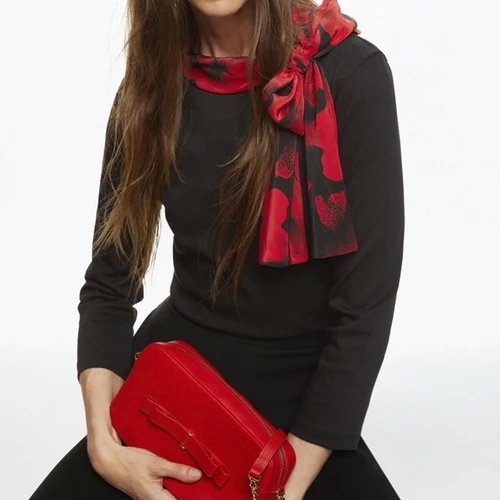 Imagen 2 del producto CHCH-Camiseta de manga larga para mujer, jersey ajustado de Color sólido a la moda, ropa básica para mujer, Tops informales para oficina para primavera y otoño