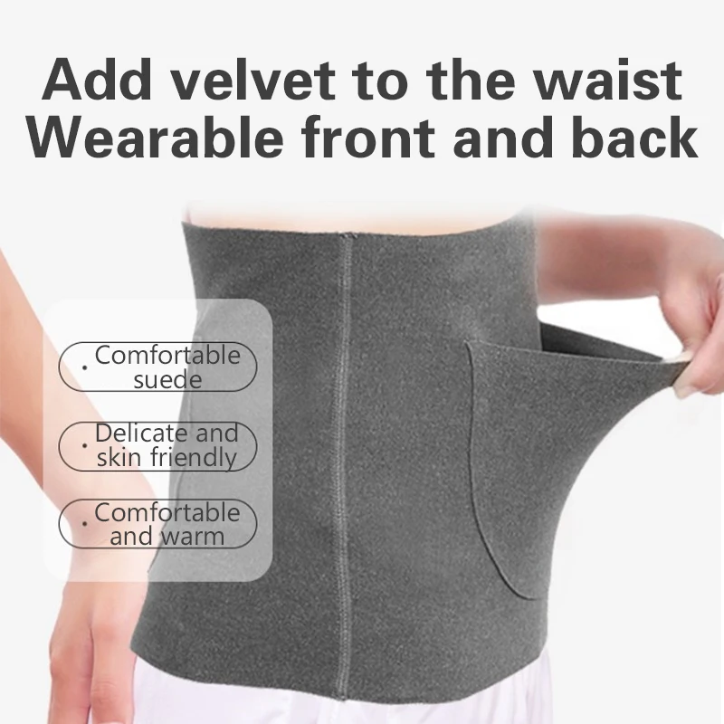 Self-Heating High Quality With Pockets Warm Waistband Elasticity Waist Support Belt Lower Back Lumbar Back Brace