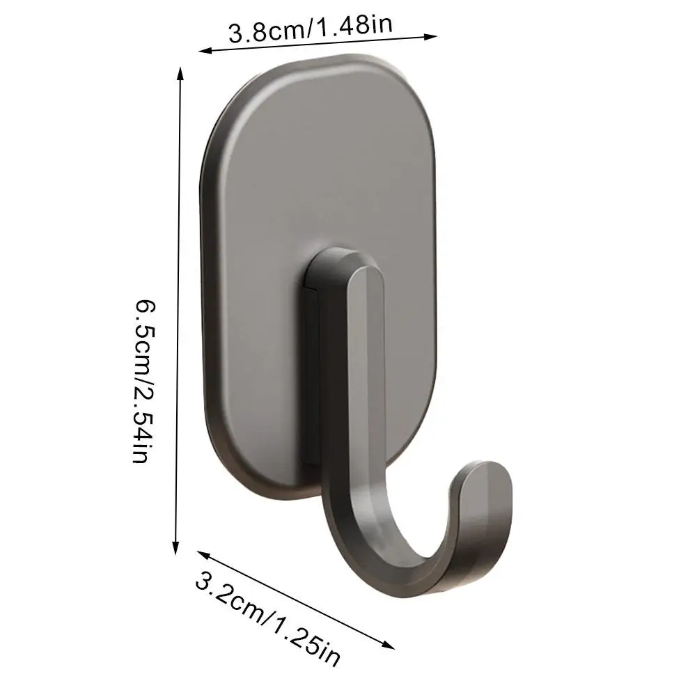 Gancio magnetico per frigorifero senza punzonatura Gancio portaoggetti per organizzazione cucina domestica Gancio magnetico forte multifunzionale riutilizzabile