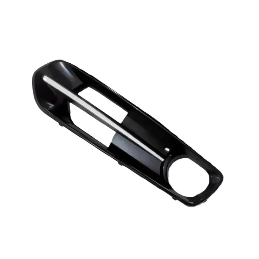

Auto Grille Cover For BMW Fog Light Front Bumper Trim Black Fog Light Grille Plastic Construction Single-piece