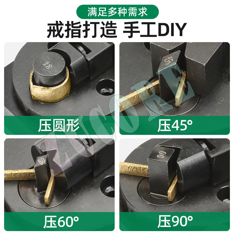 آلة ثني الصفائح المعدنية لثني الصفائح النحاسية الذهبية والفضية آلة ثني شريط المجوهرات في المخزون